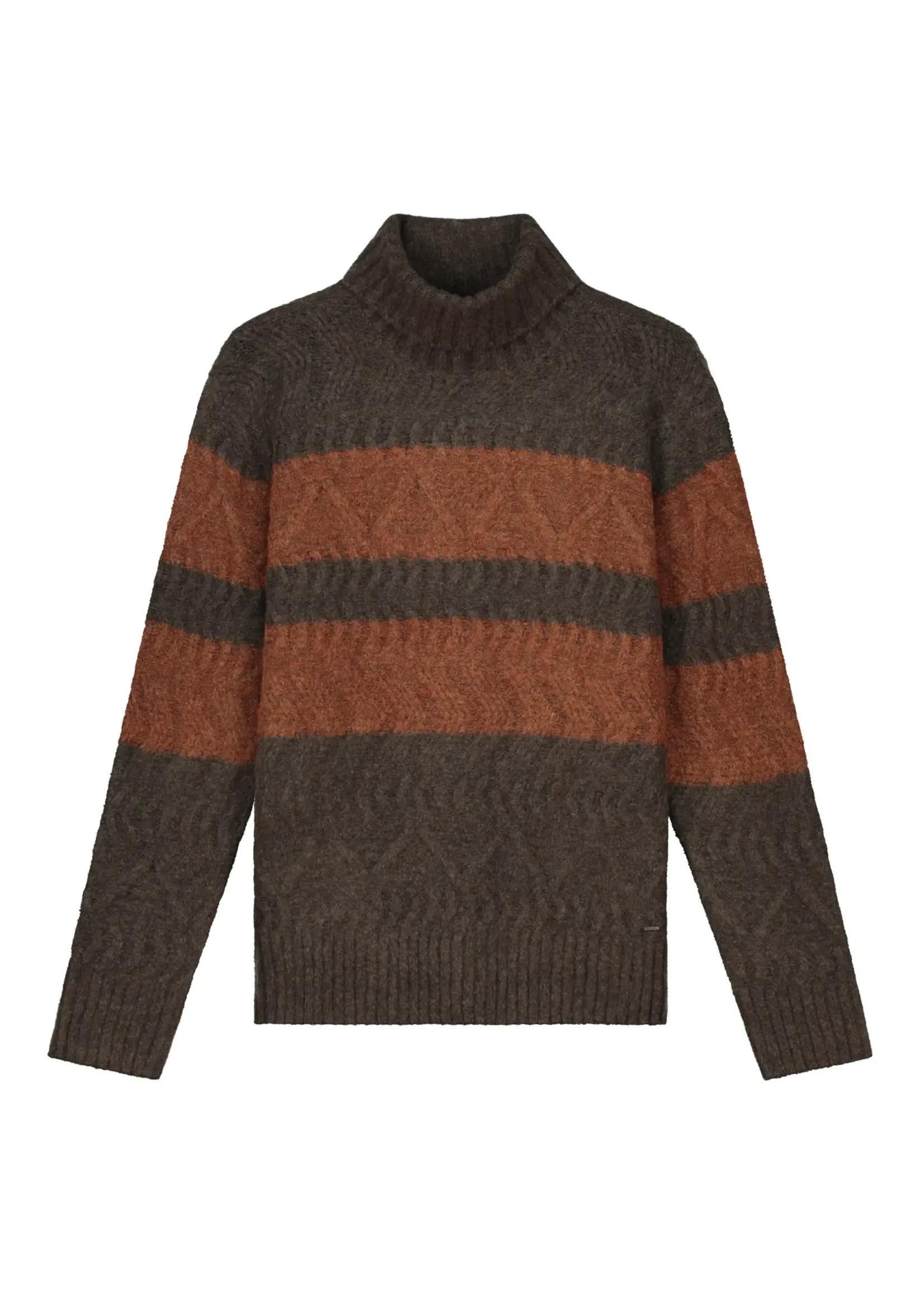 Dstrezzed Dstrezzed - Caleb Turtleneck - Rustic Brown