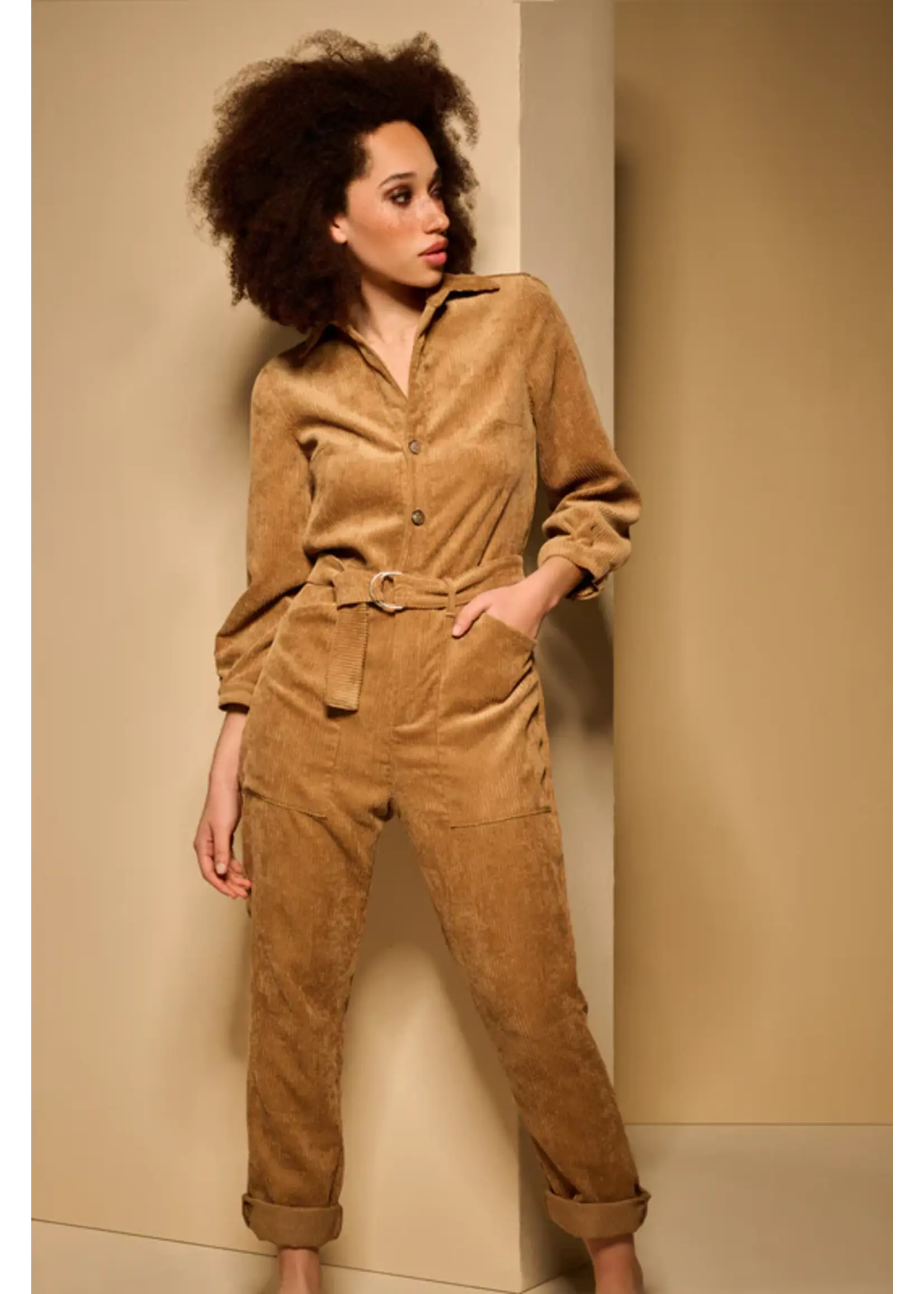 AC by Annelien Coorevits AC - Mira Jumpsuit - Camel