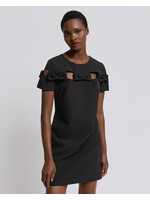 Access Access - Mini jurk met strikken - Black