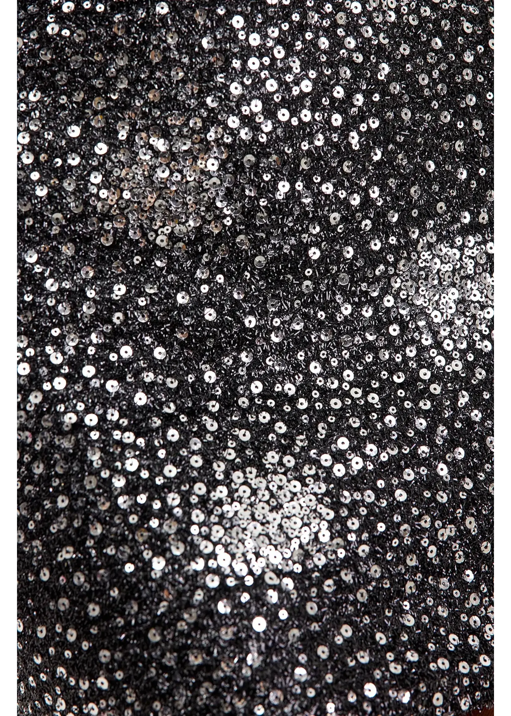 LOAVIES Fonkelende rok | Zilver