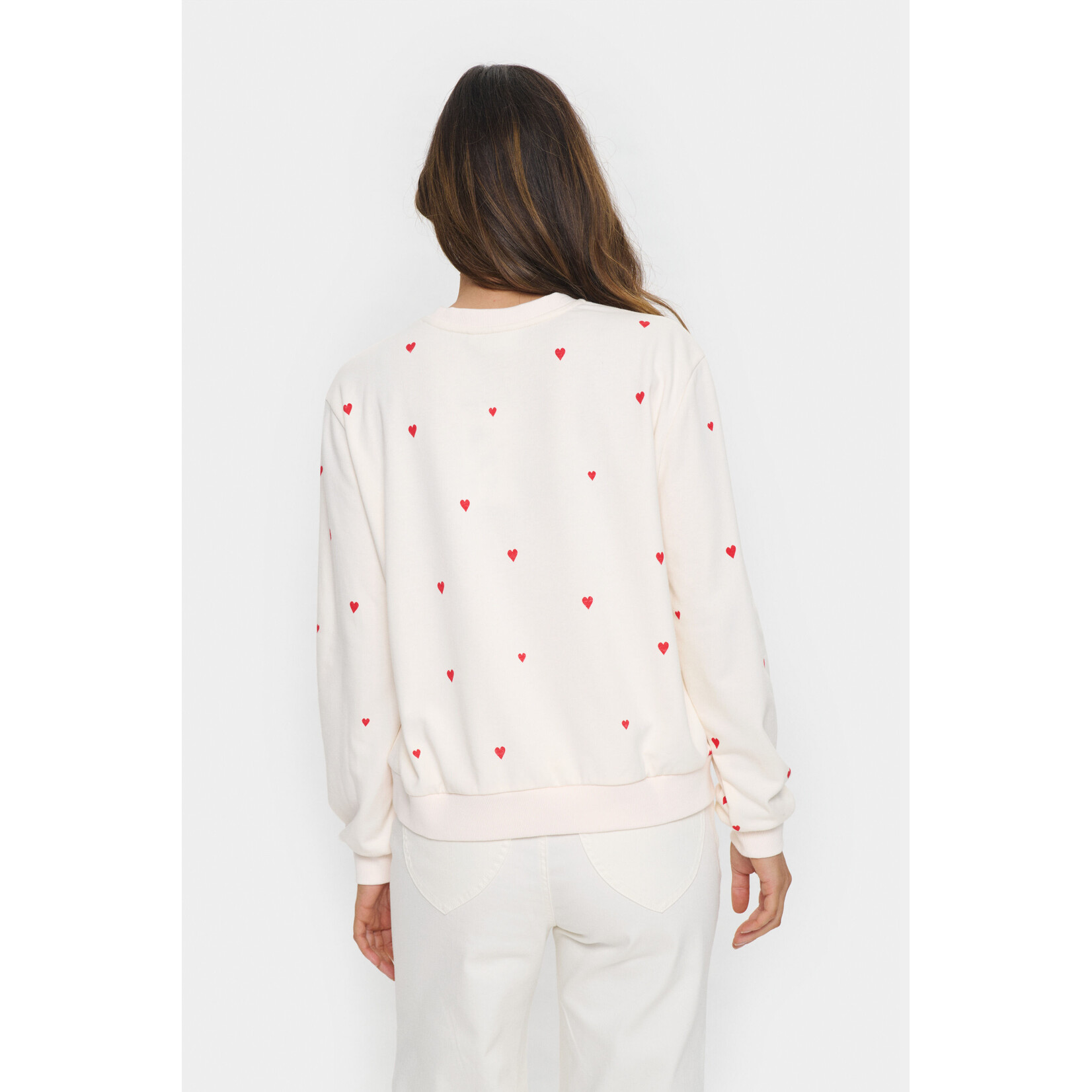 Saint Tropez Saint Tropez - DagnaSZ Sweatshirt - Ice Flame Hearts