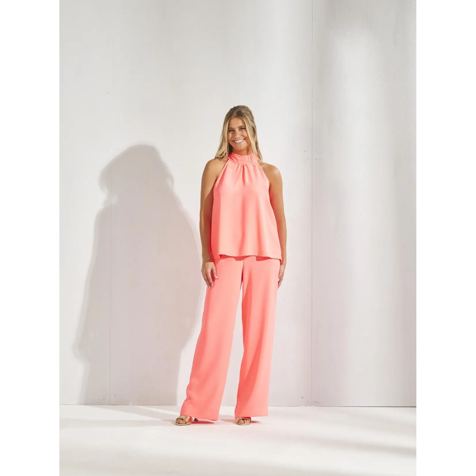 LaLotti LaLotti - Pipa Broek - Fluo Oranje