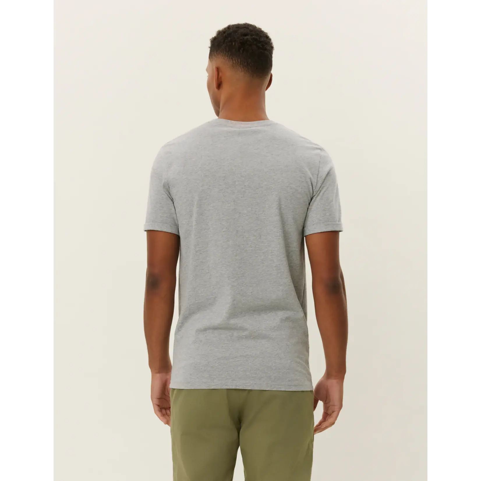 Les Deux Les Deux - Piece T-Shirt - Grijs