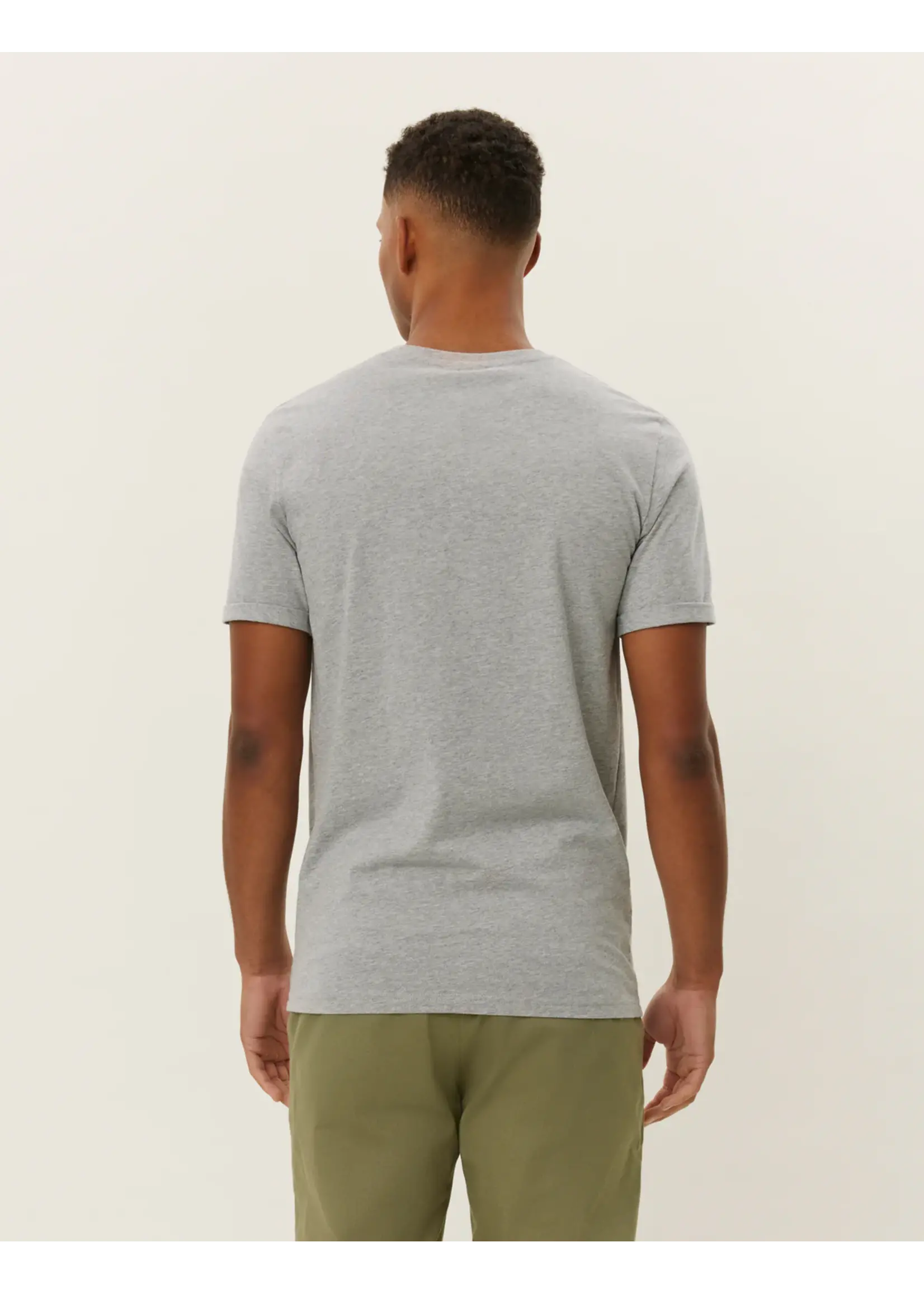 Les Deux Les Deux - Piece T-Shirt - Grijs