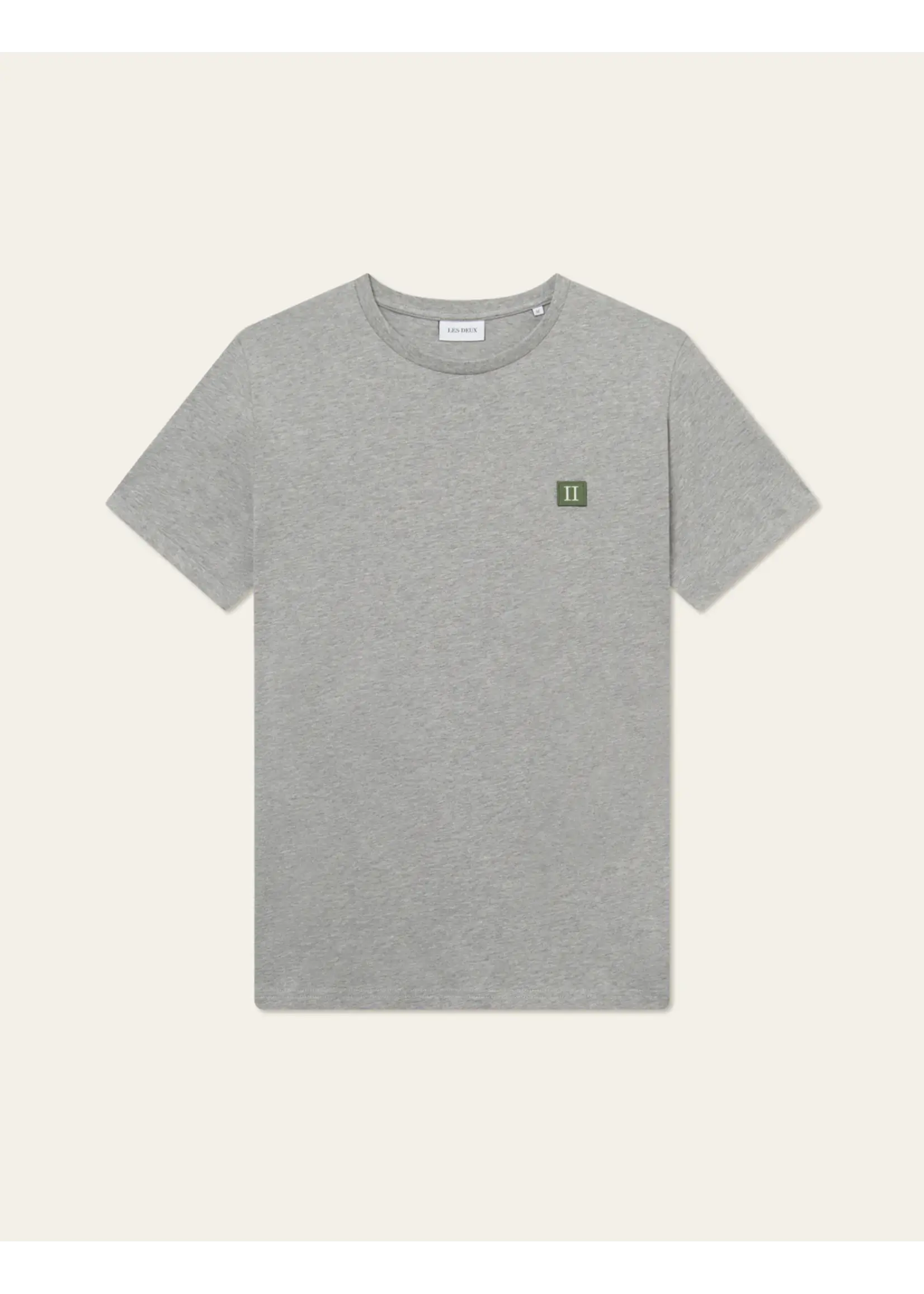 Les Deux Les Deux - Piece T-Shirt - Grijs