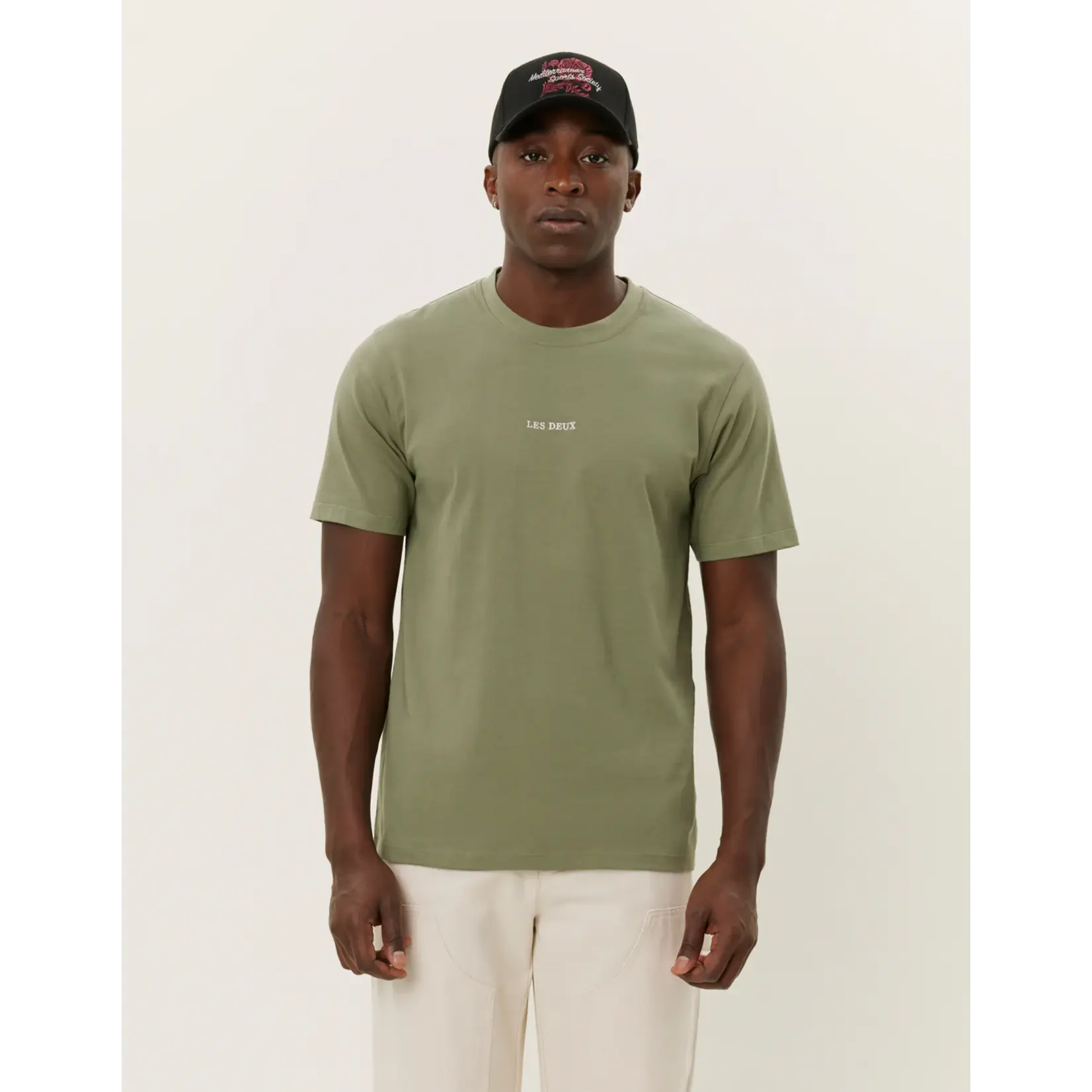 Les Deux Les Deux - Dexter T-Shirt - Lichen Green