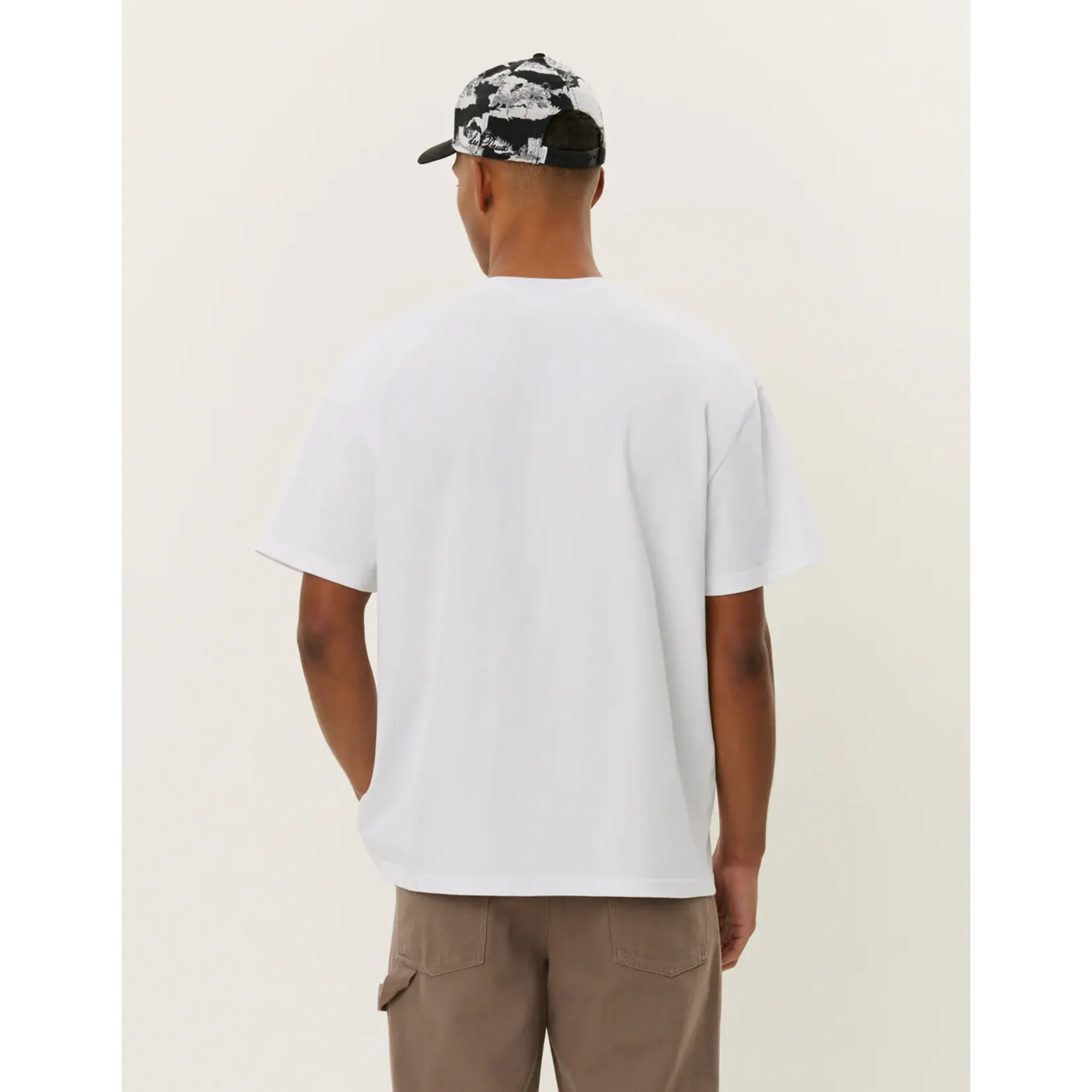 Les Deux Les Deux - Crew T-Shirt - White/Blue