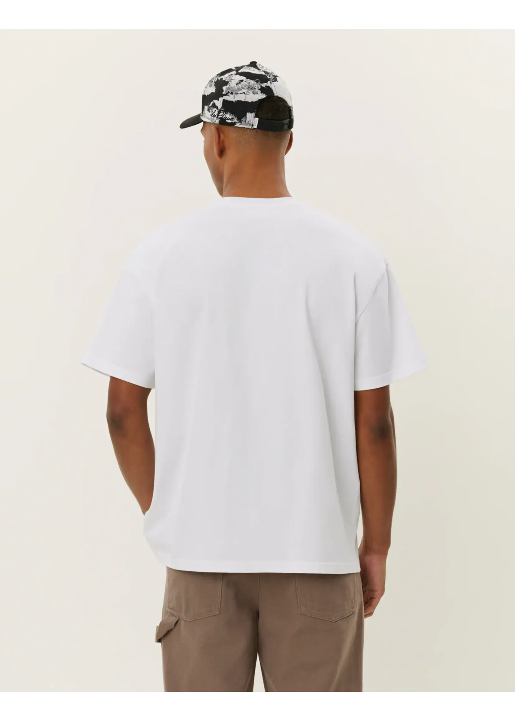 Les Deux Les Deux - Crew T-Shirt - White/Blue