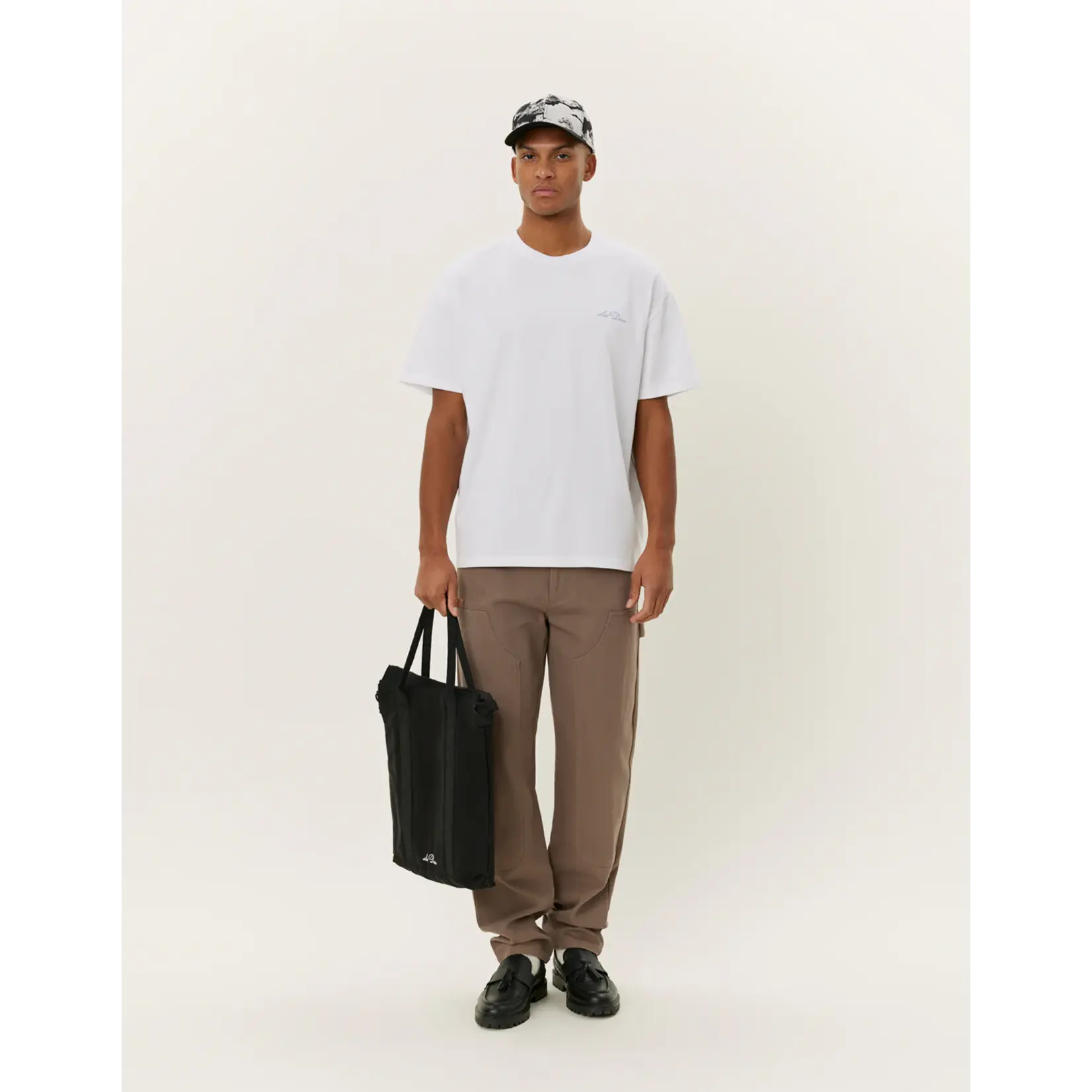 Les Deux Les Deux - Crew T-Shirt - White/Blue