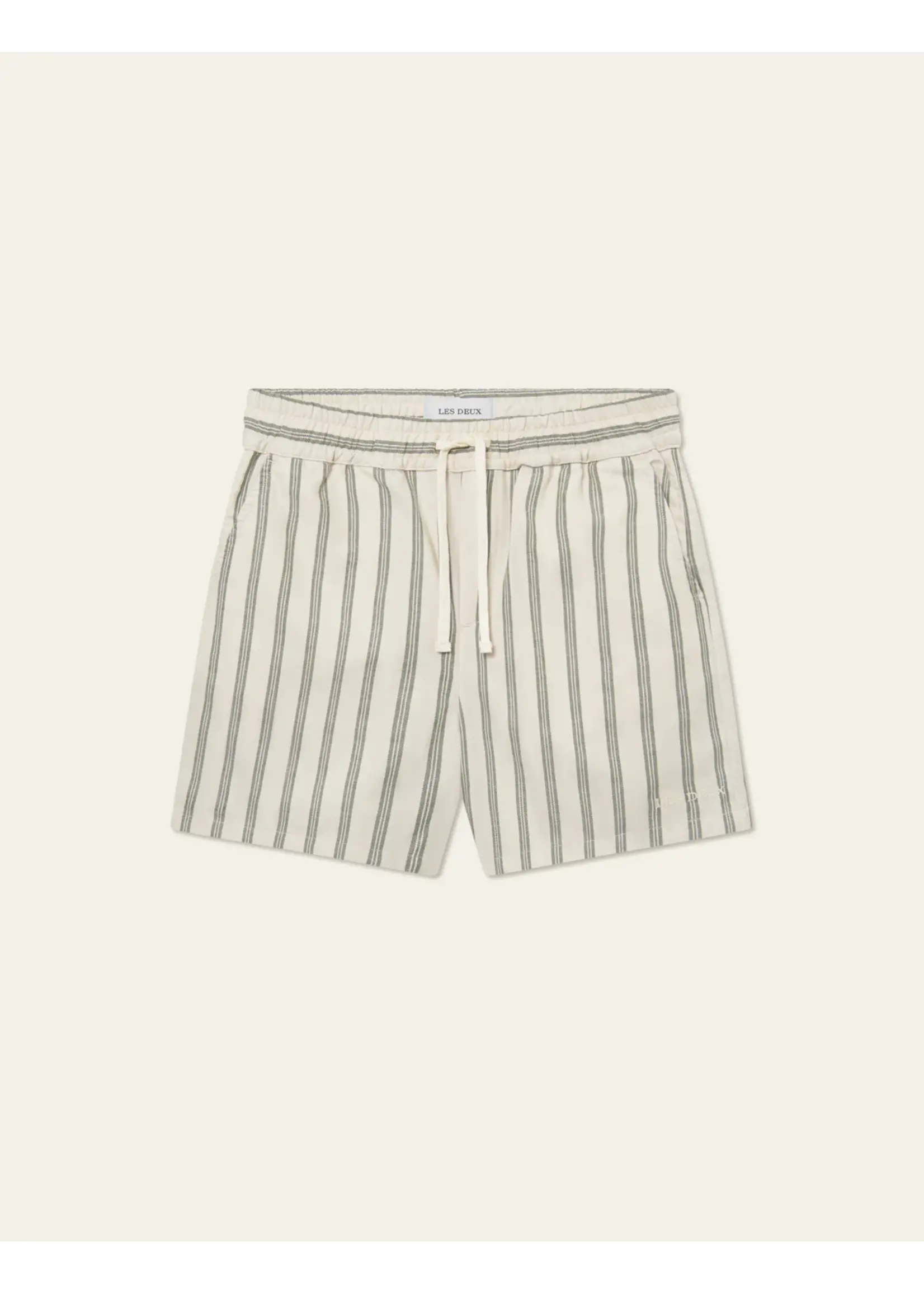 Les Deux Les Deux - Lawson Short - Ivory/Chive Green