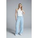 Homage Homage - Flowy Wide Leg Jeans - Light Soft Blue