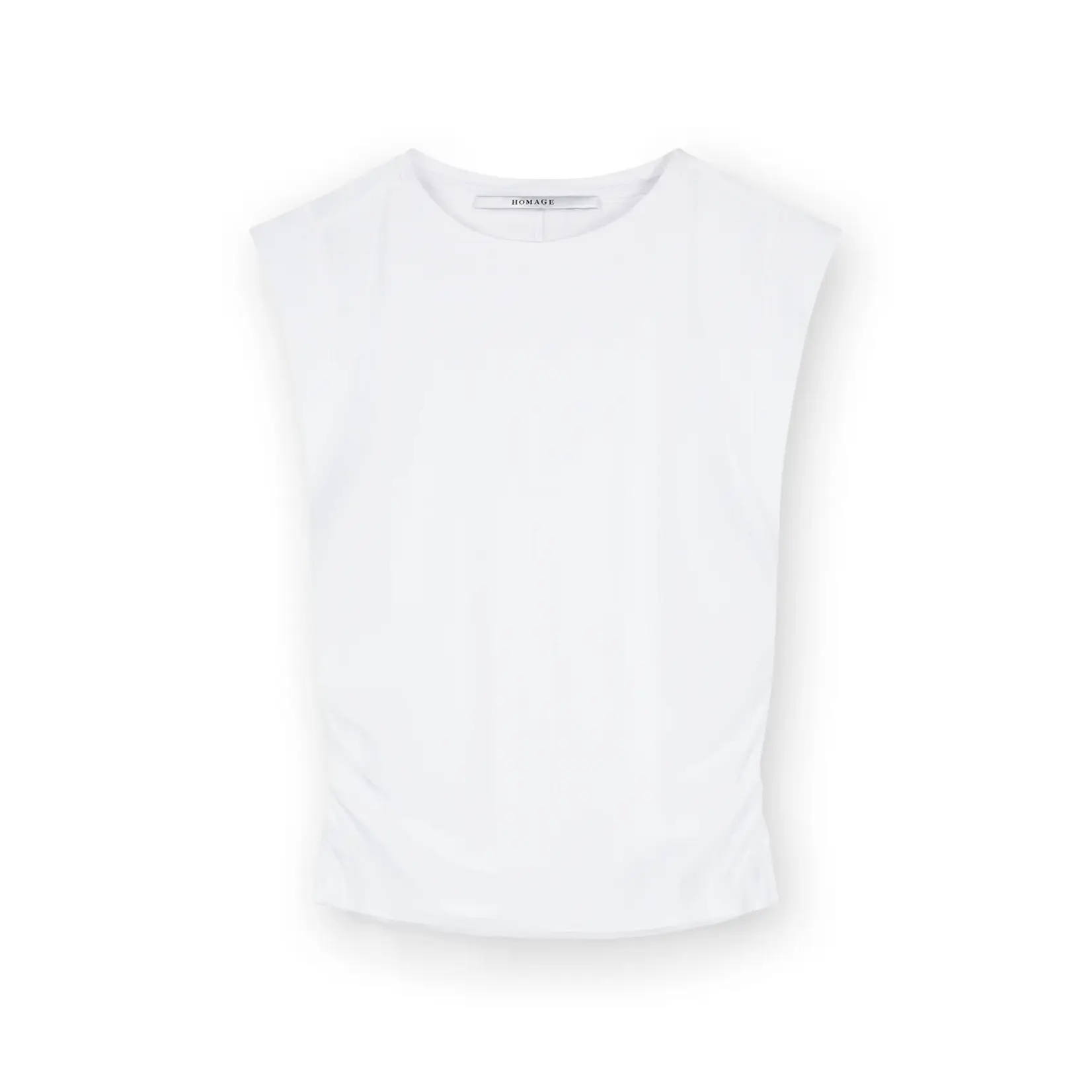 Homage Homage - Top met plooien - Wit