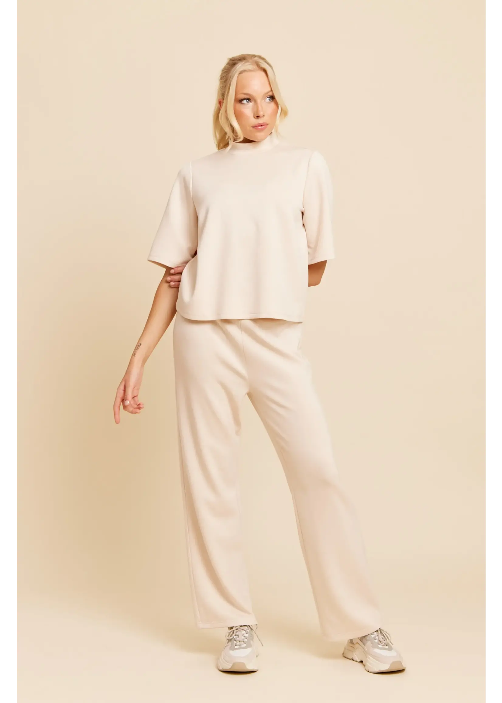 Rut&Circle Rut&Circle - Veronice Broek - Beige