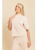 Rut&Circle Rut&Circle - Veronice T-shirt - Beige