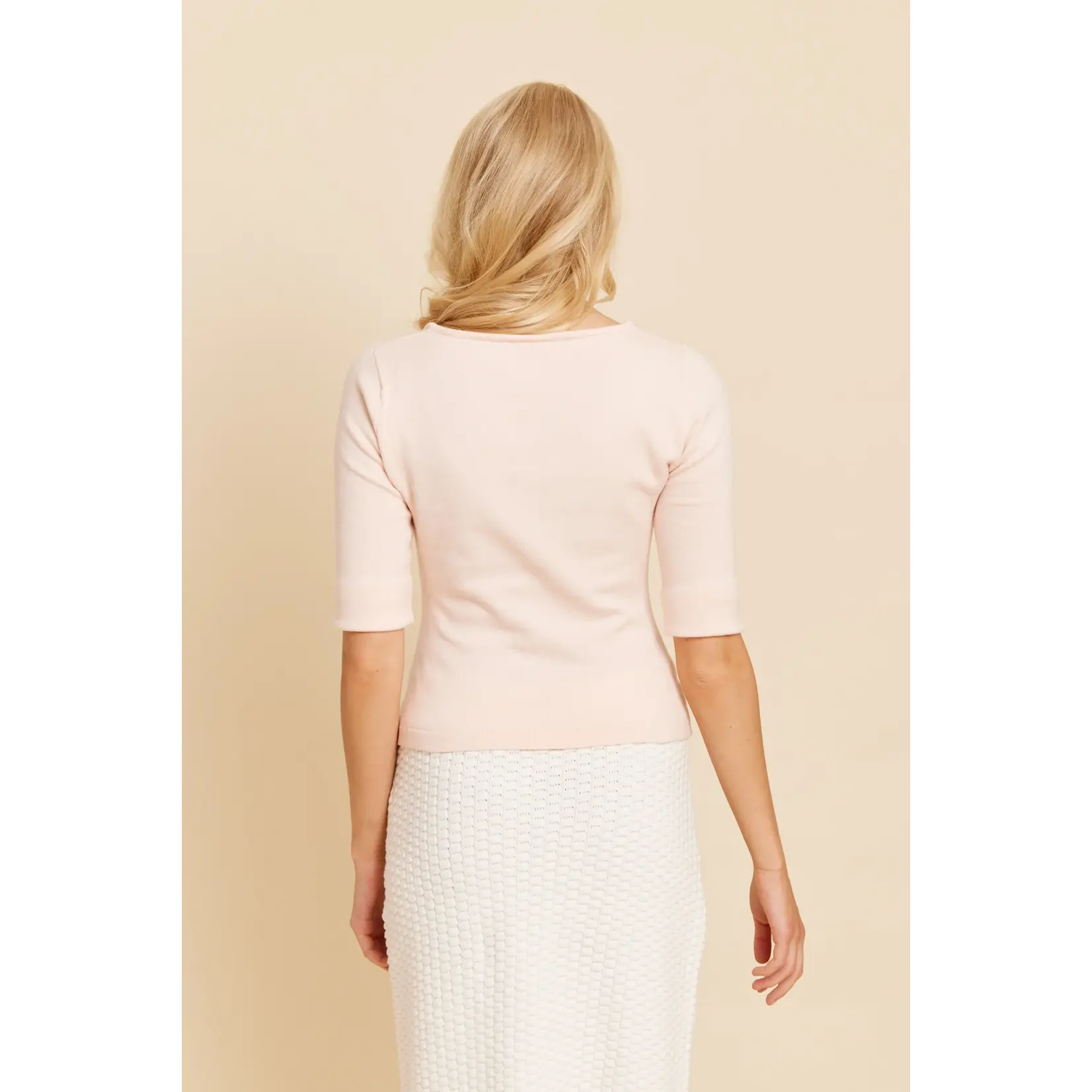 Rut&Circle Rut&Circle - Cindy T-shirt - Lichtroze
