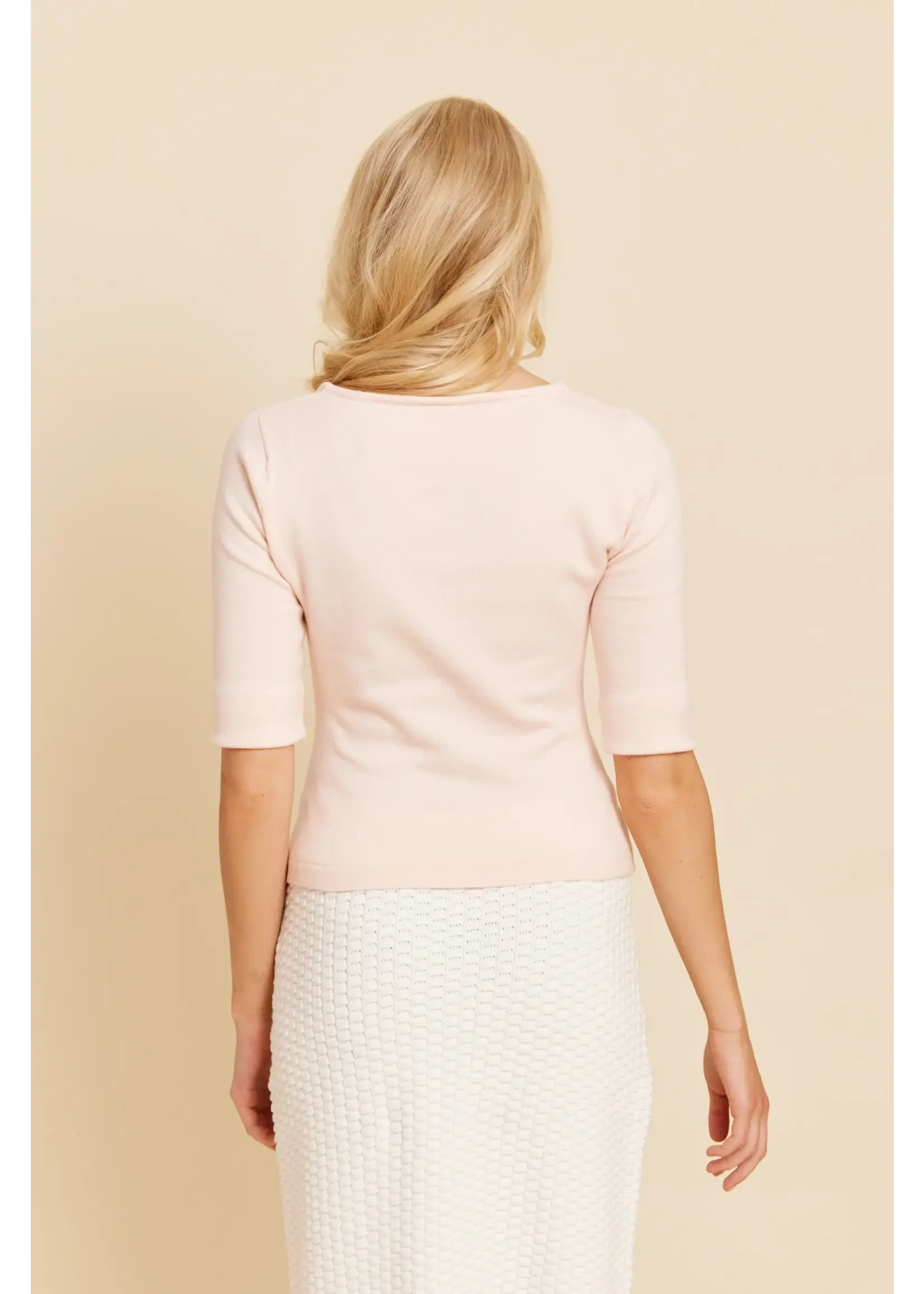 Rut&Circle Rut&Circle - Cindy T-shirt - Lichtroze