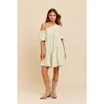 Rut&Circle Rut&Circle - Carin Jurk - Lichtgroen