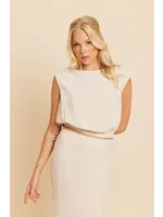 Rut&Circle Rut&Circle - Jolie Top - Beige