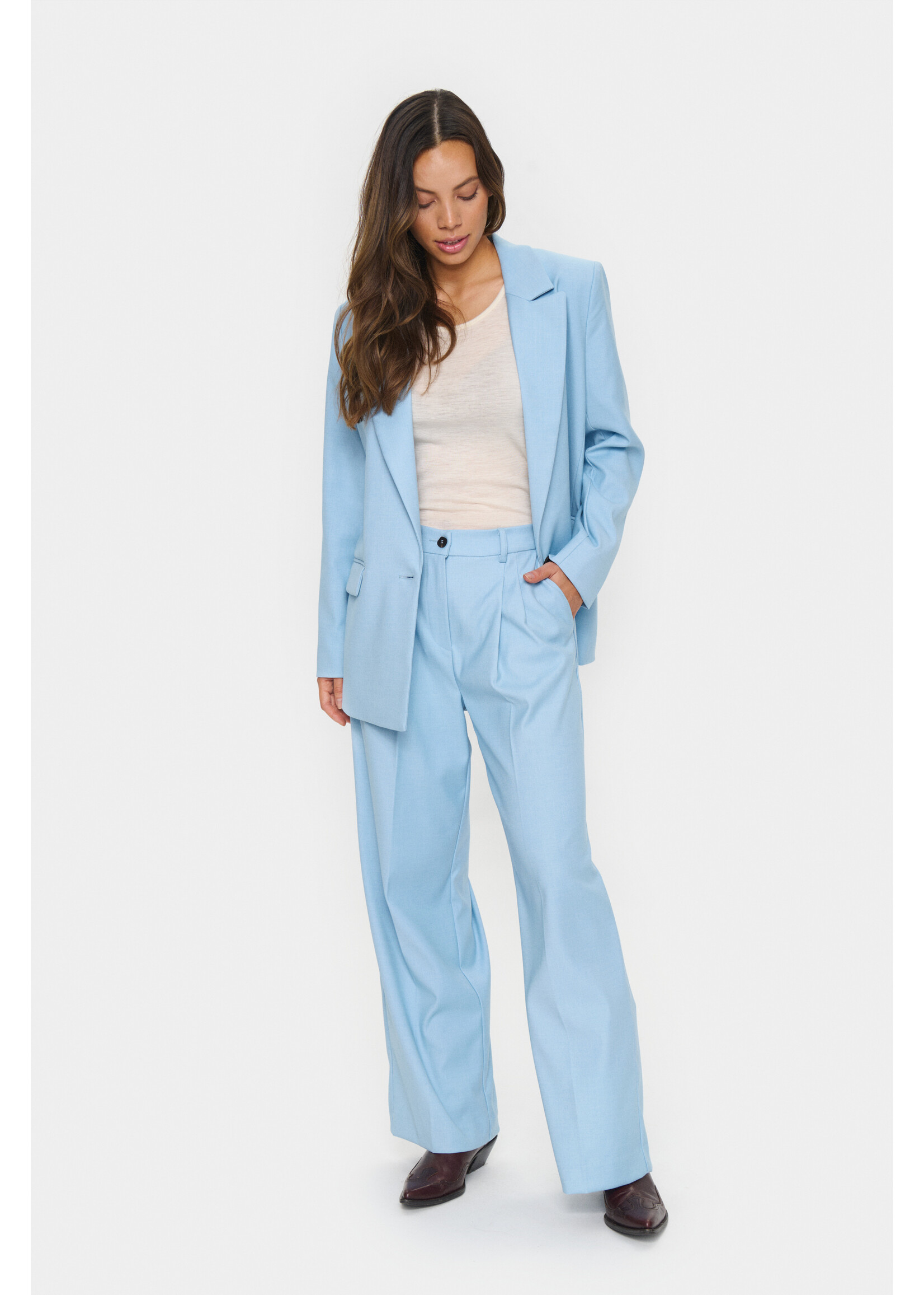 Saint Tropez Saint Tropez - JadenSZ Blazer - Airy Blue