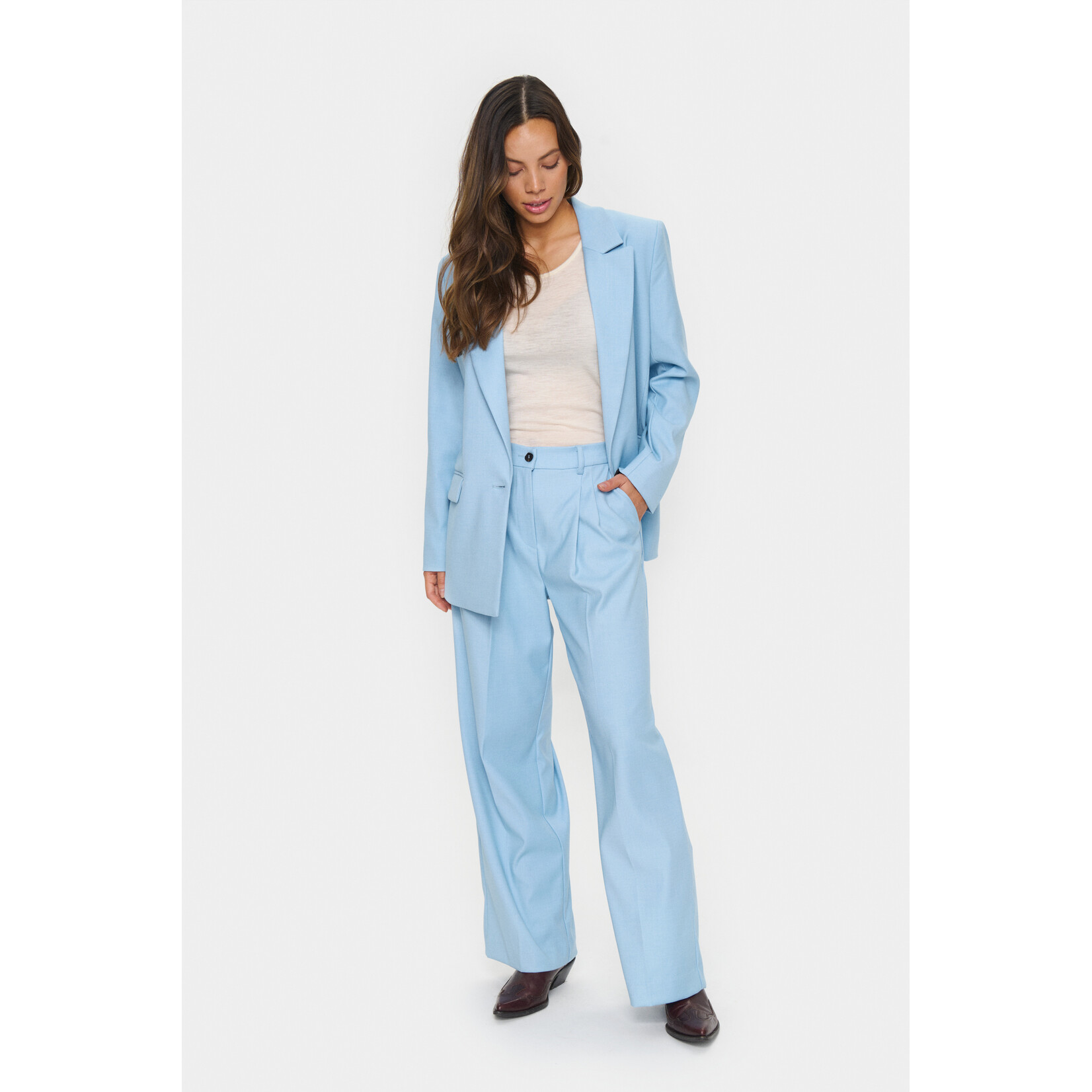 Saint Tropez Saint Tropez - JadenSZ Broek - Airy Blue