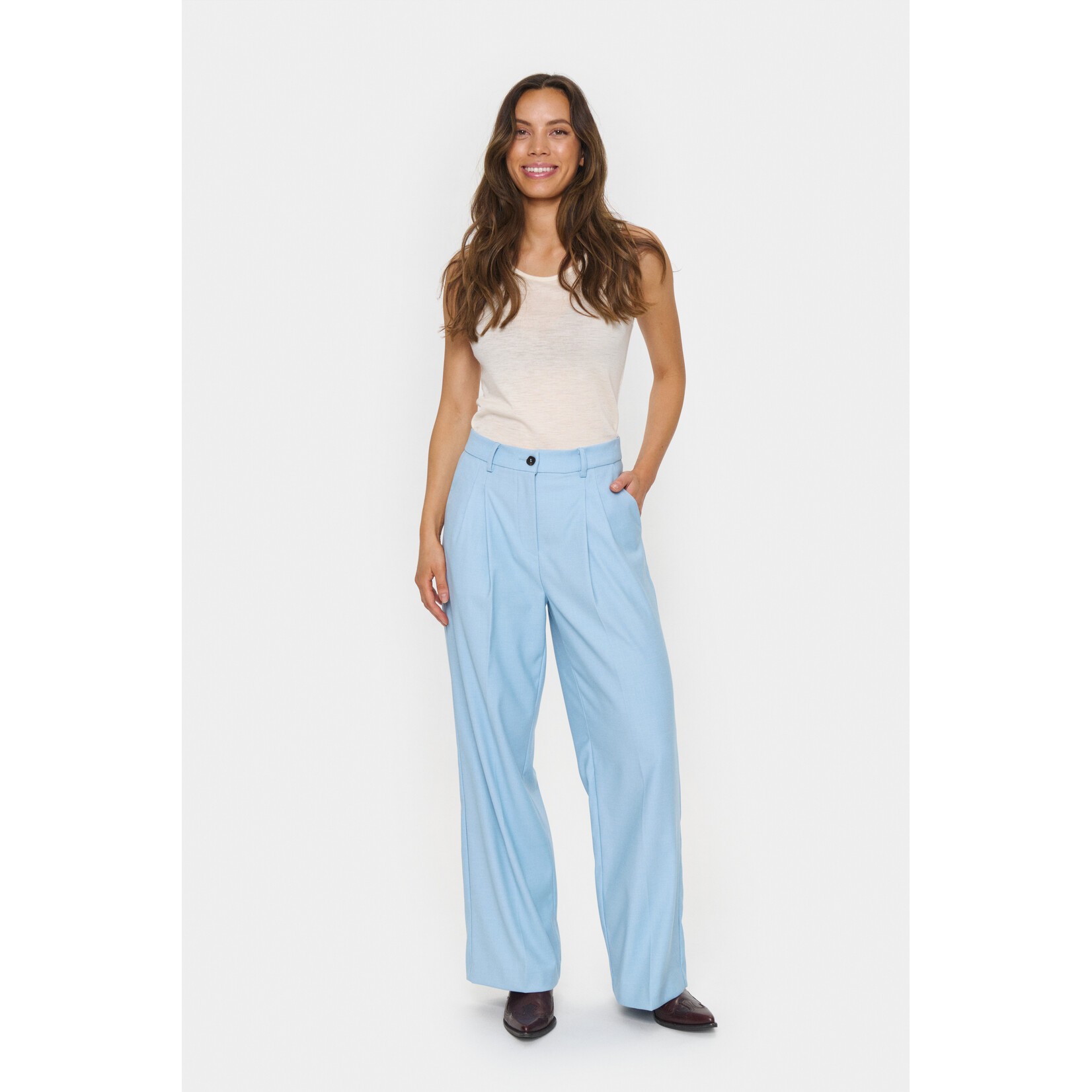Saint Tropez Saint Tropez - JadenSZ Broek - Airy Blue