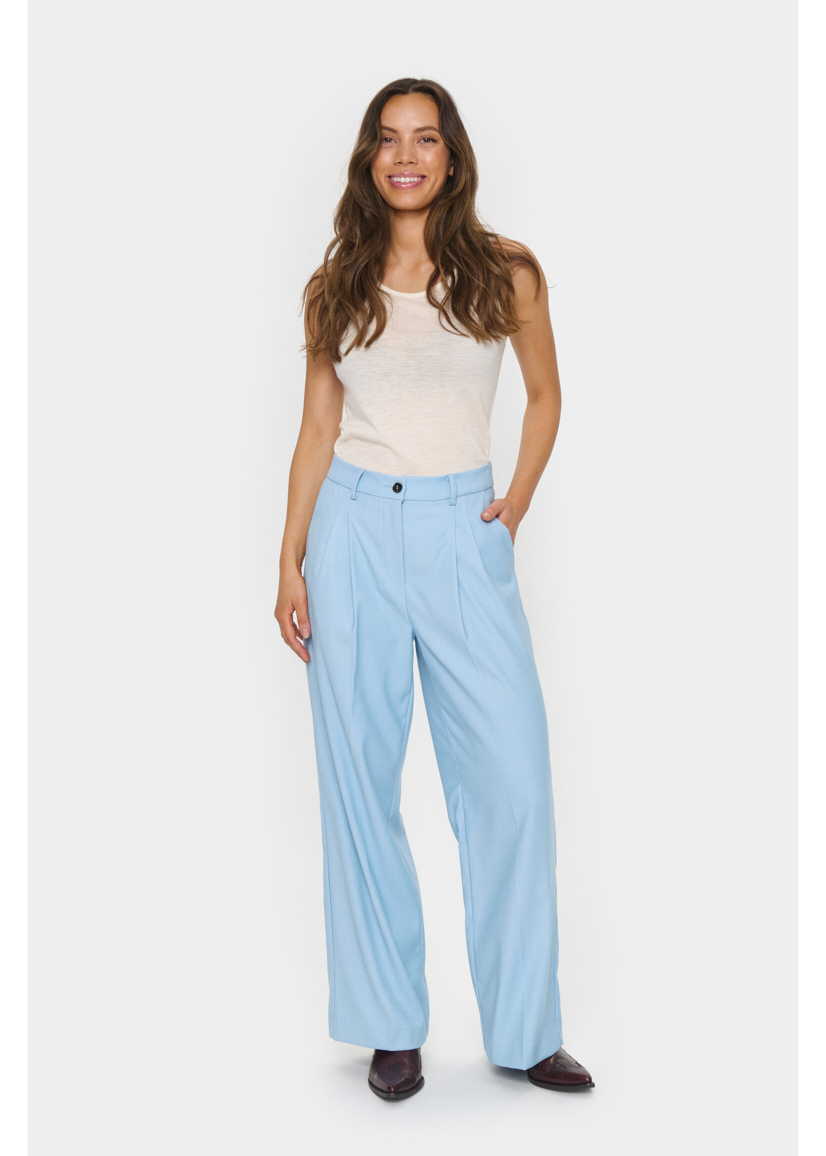 Saint Tropez Saint Tropez - JadenSZ Broek - Airy Blue