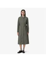 K-WAY K-WAY - Barbara Trenchcoat - Green Linchen
