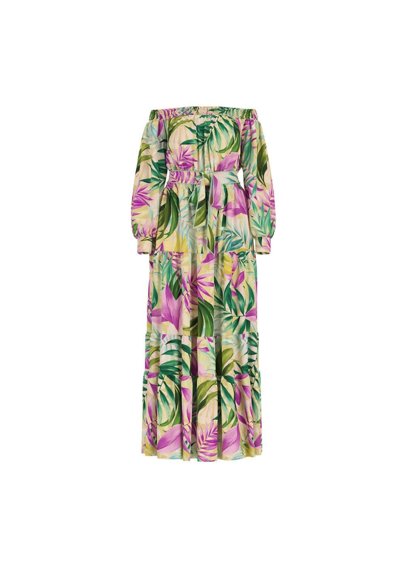 Guess Guess - Josee Maxi Jurk - Tropical Print