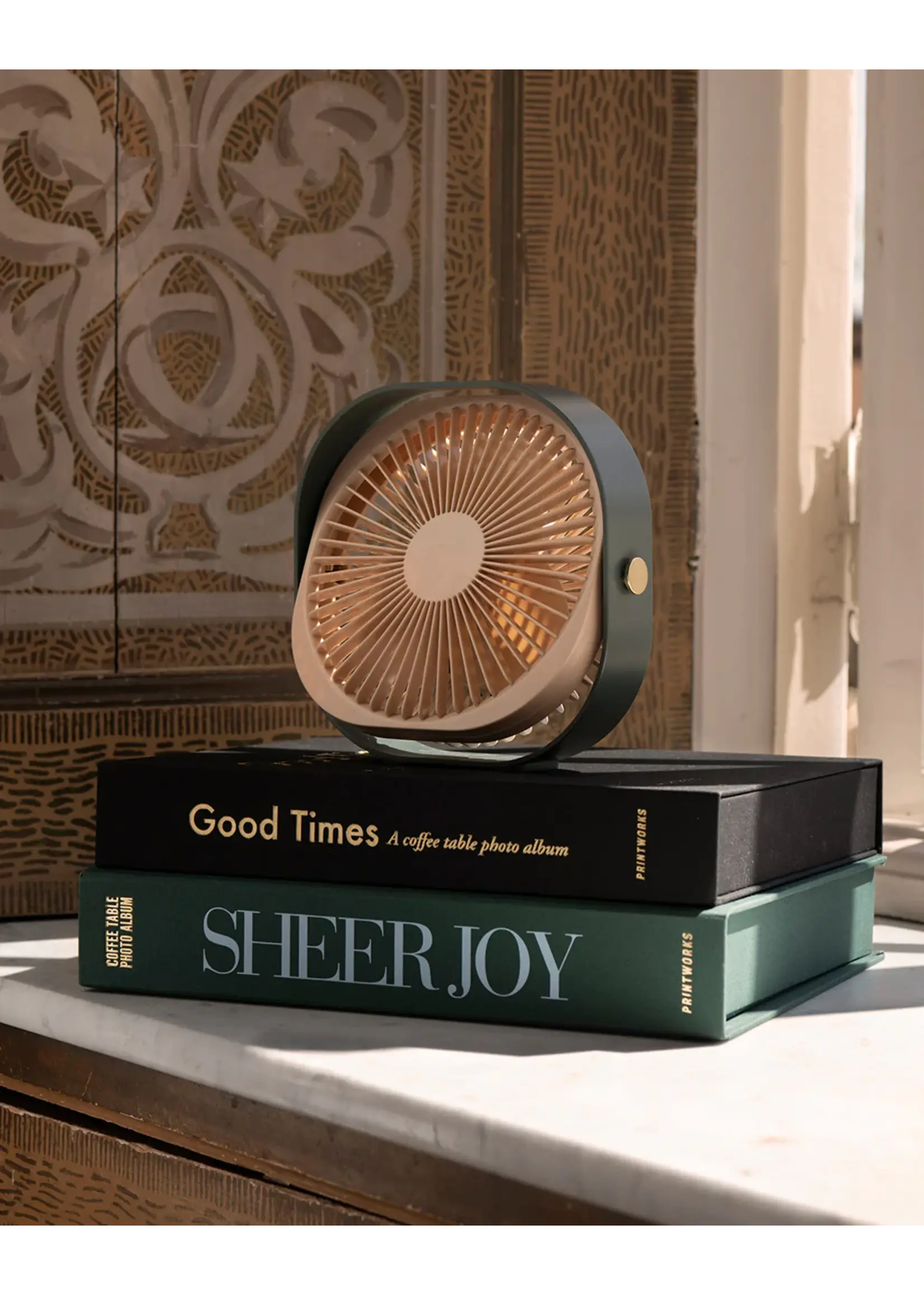 PRINTWORKS PRINTWORKS - Draagbare Ventilator - Groen