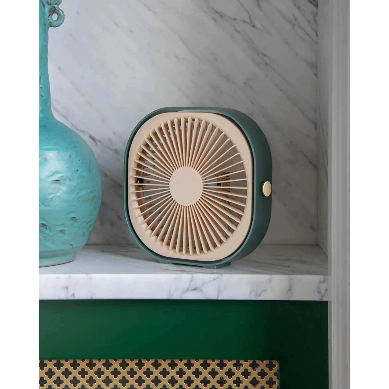 PRINTWORKS PRINTWORKS - Draagbare Ventilator - Groen