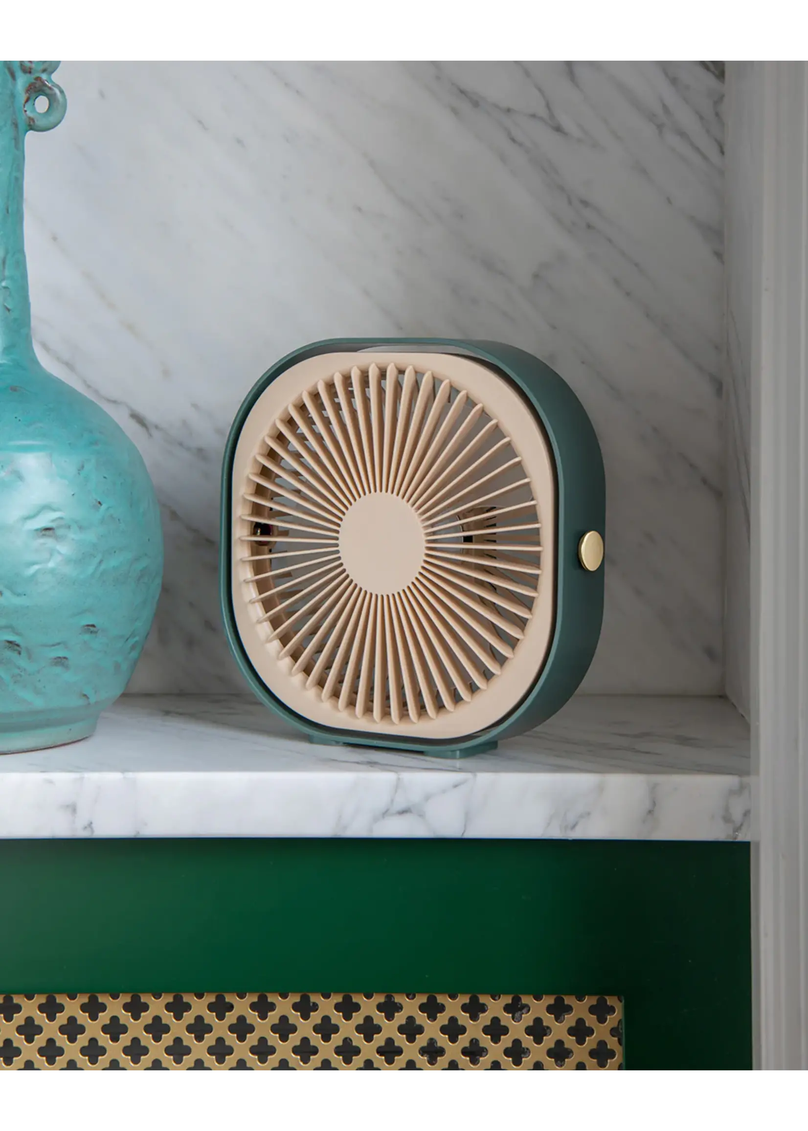 PRINTWORKS PRINTWORKS - Draagbare Ventilator - Groen