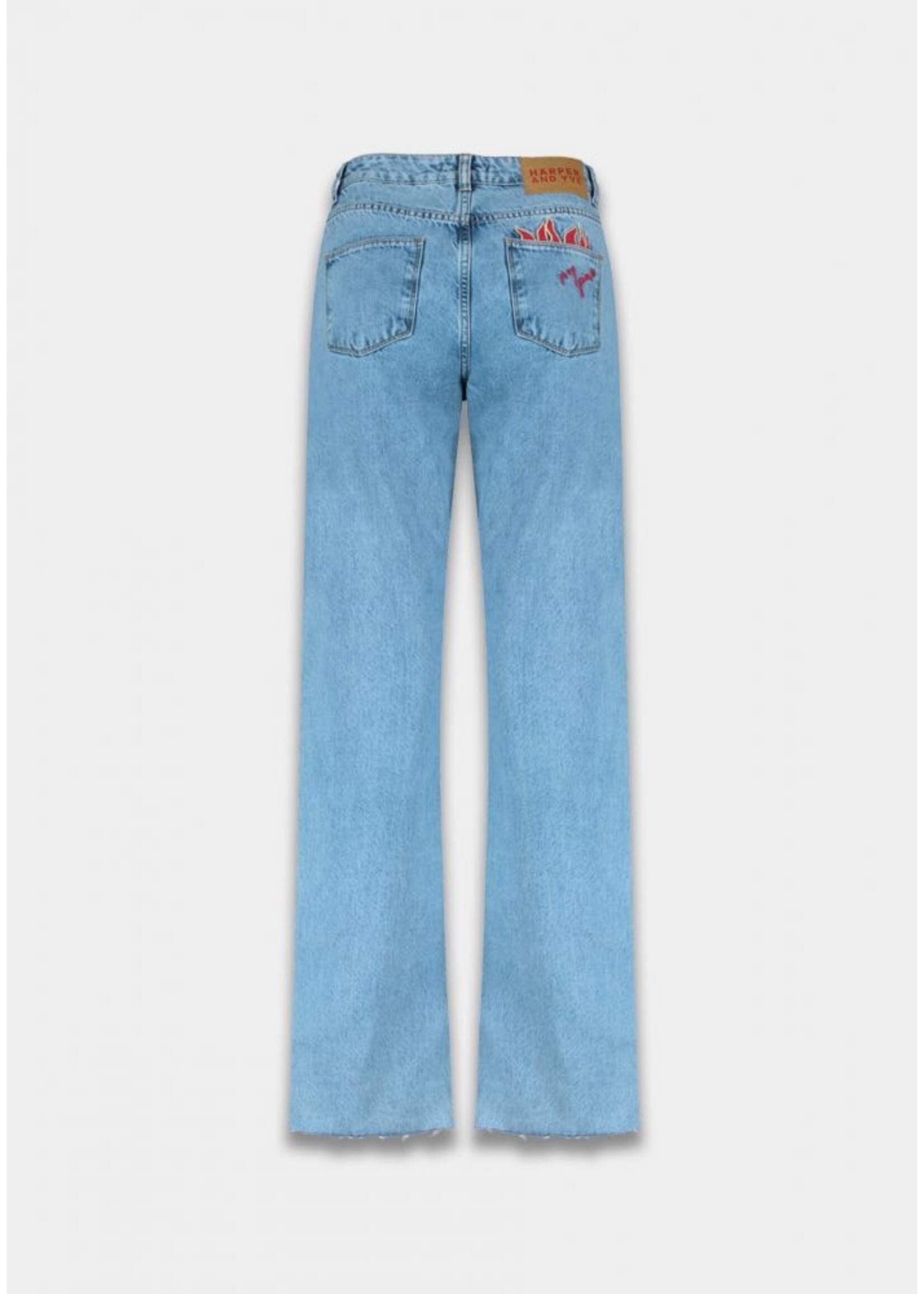 Harper&Yve Harper & Yve - Yve Picante Jeans - Lichtblauw