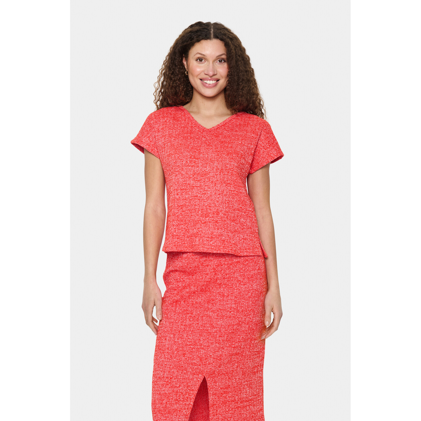 Saint Tropez Saint Tropez - KielySZ T-Shirt - Oranje