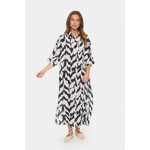 Saint Tropez Saint Tropez - KelsieSZ Jurk - Zwart/Wit
