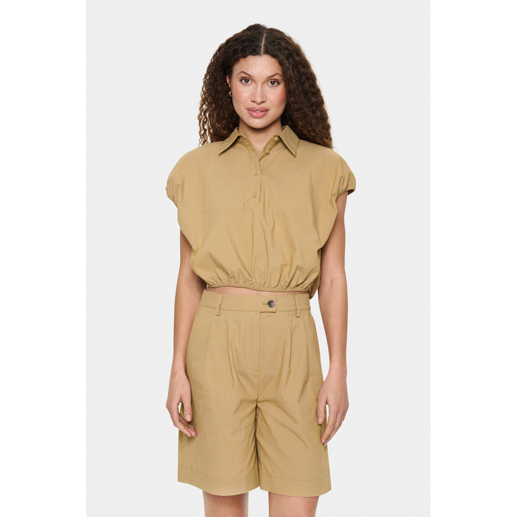 Saint Tropez Saint Tropez - KinsleySZ Blouse - Kelp