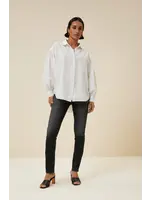 By-Bar By-Bar - Sarah Poplin Blouse - Wit