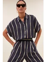 By-Bar By-Bar - Karly Blouse - Blue Tie Dye Stripe