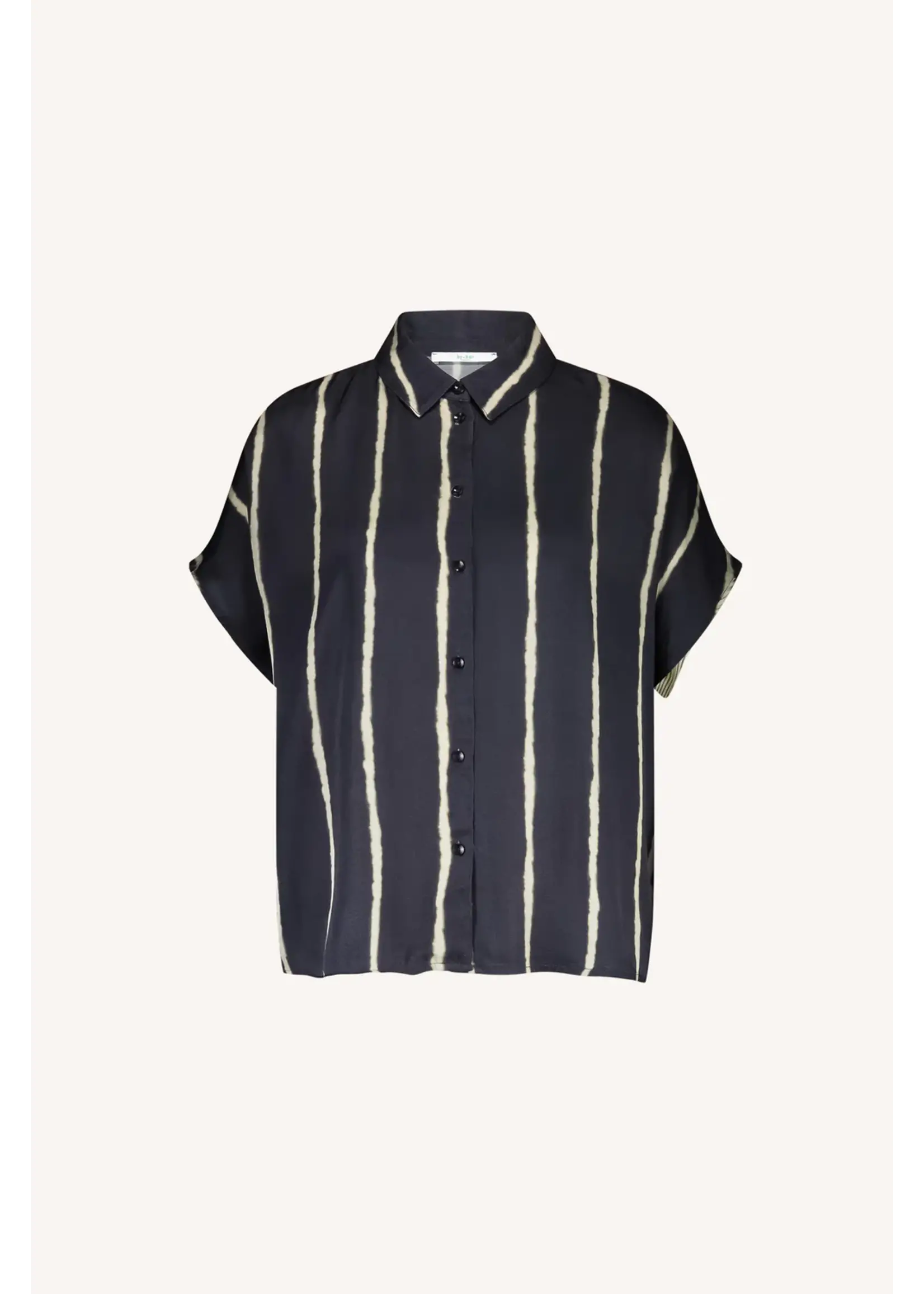 By-Bar By-Bar - Karly Blouse - Blue Tie Dye Stripe