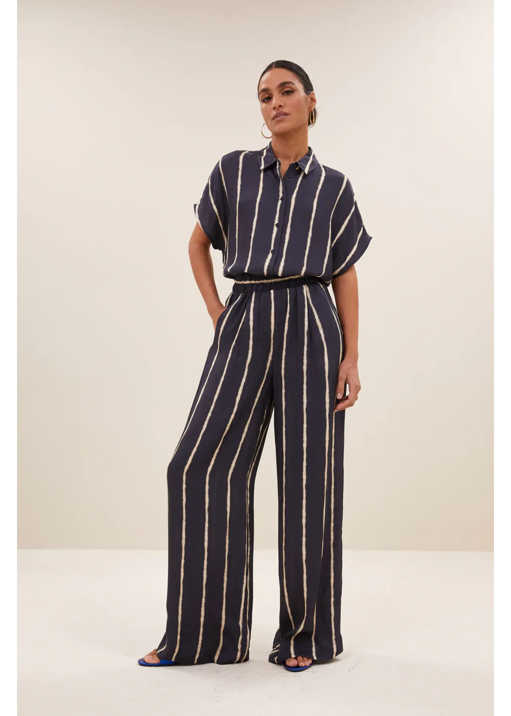 By-Bar By-Bar - Benji Broek - Blue Tie Dye Stripe