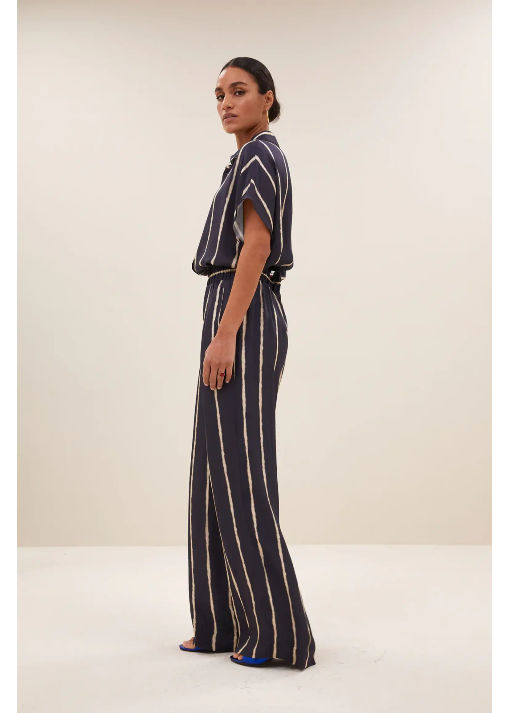 By-Bar By-Bar - Benji Broek - Blue Tie Dye Stripe