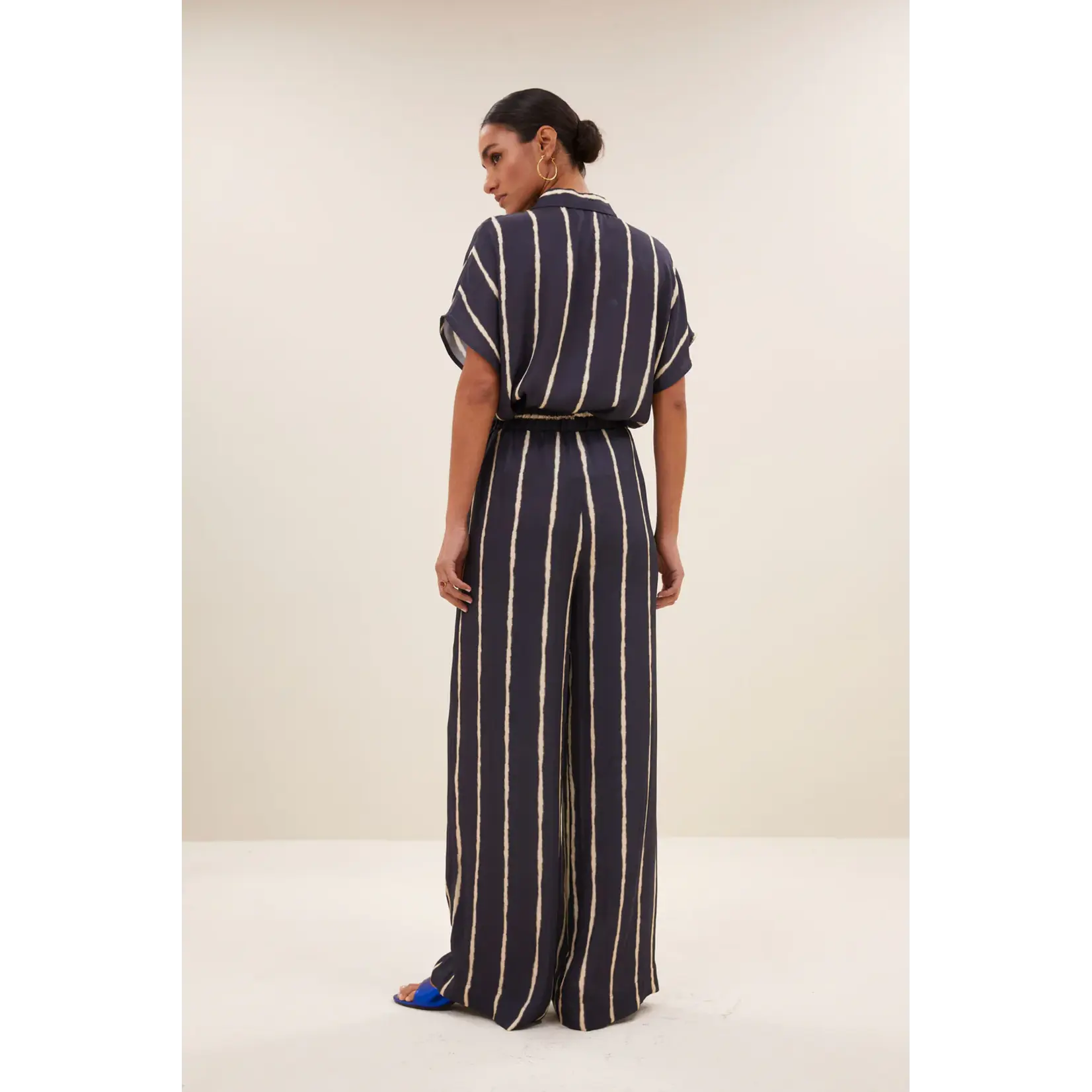 By-Bar By-Bar - Benji Broek - Blue Tie Dye Stripe