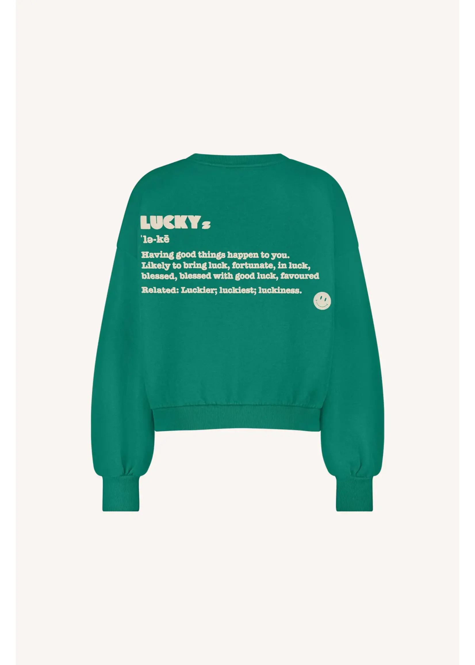 By-Bar By-Bar - Bibi Dictionary Sweater - Groen