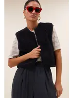 By-Bar By-Bar - Wolly Gilet - Donkerblauw