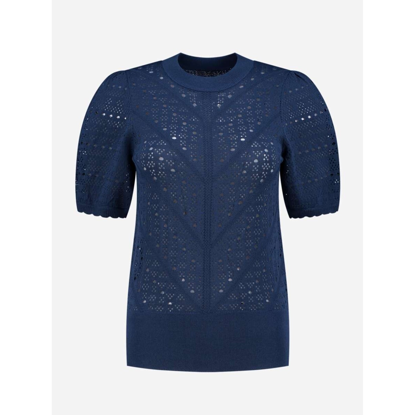 NIKKIE NIKKIE - Phadi Top - Diep blauw