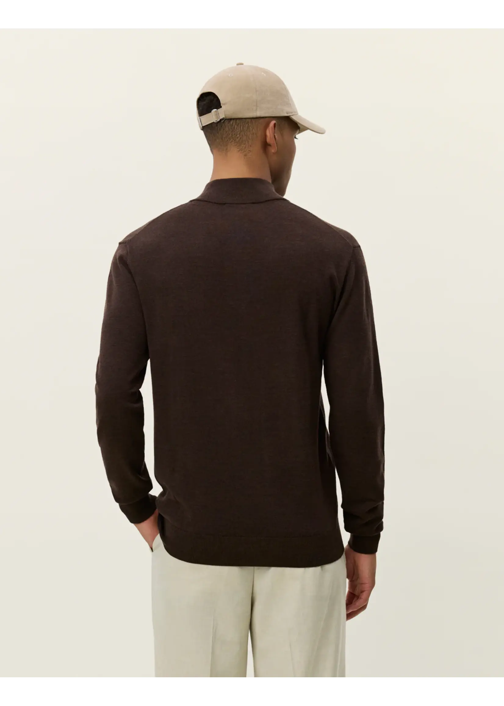 Les Deux Les Deux - Greyson Half-Zip Merino Knit - Verschillende Kleuren