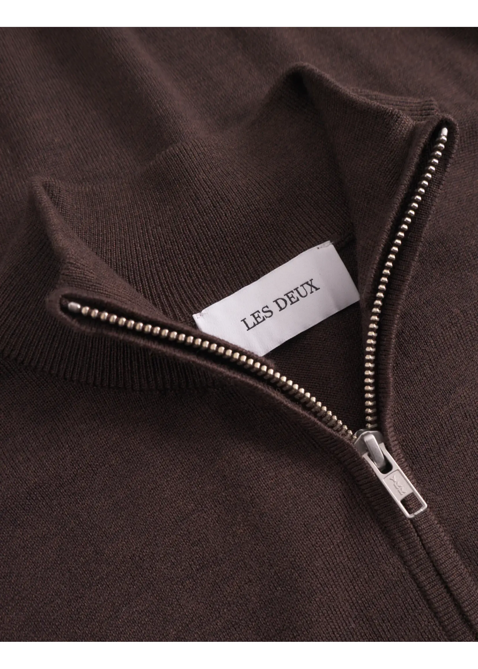 Les Deux Les Deux - Greyson Half-Zip Merino Knit - Verschillende Kleuren