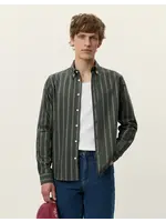 Les Deux Les Deux - Konrad Striped Oxford Shirt - Duffel Bag