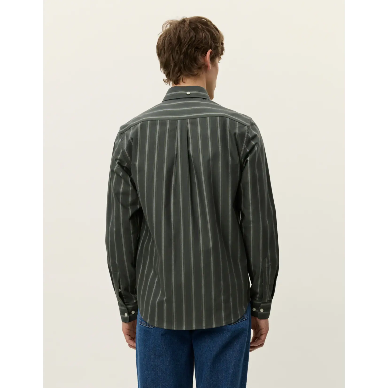Les Deux Les Deux - Konrad Striped Oxford Shirt - Verschillende kleuren verkrijgbaar