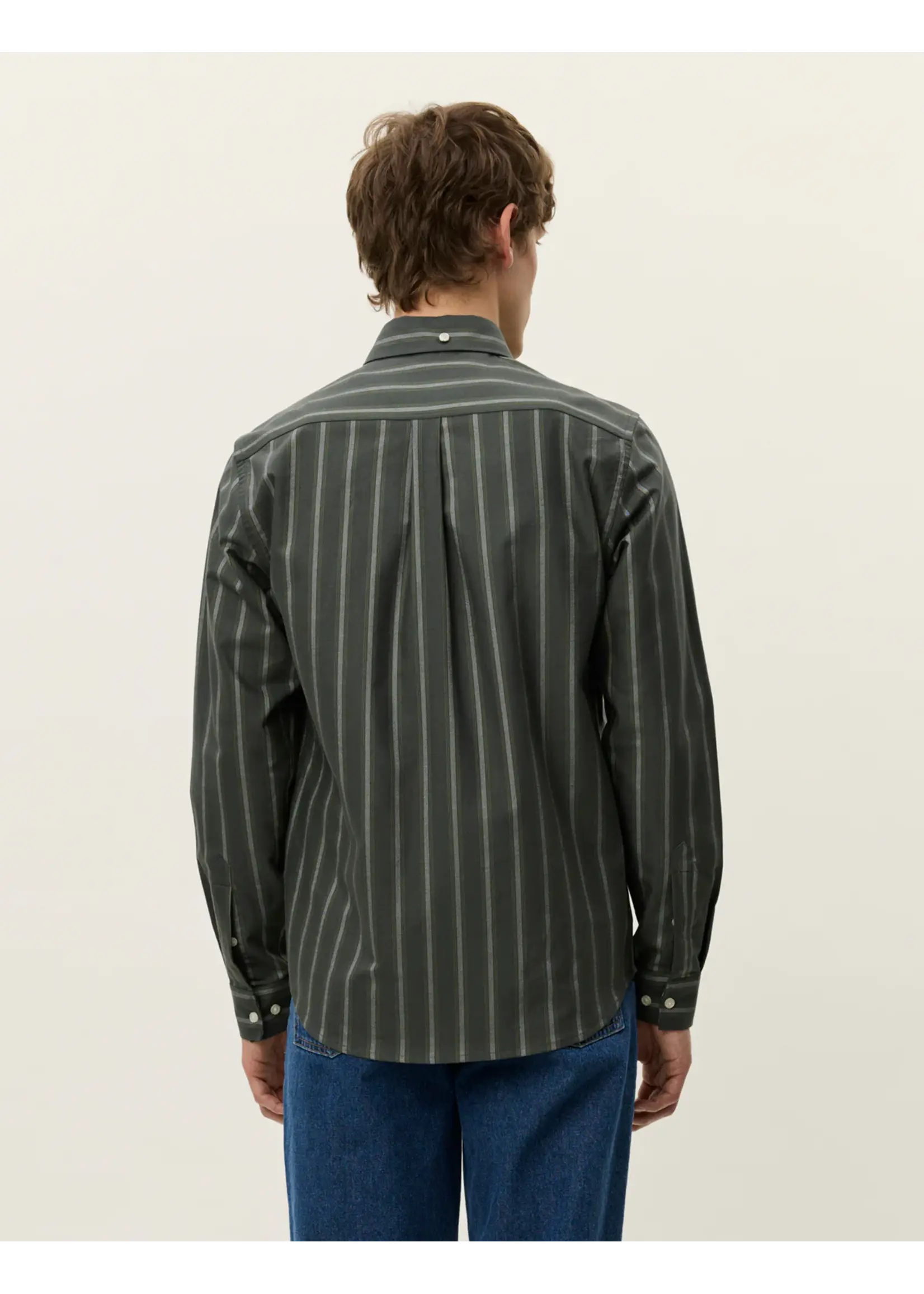 Les Deux Les Deux - Konrad Striped Oxford Shirt - Verschillende kleuren verkrijgbaar
