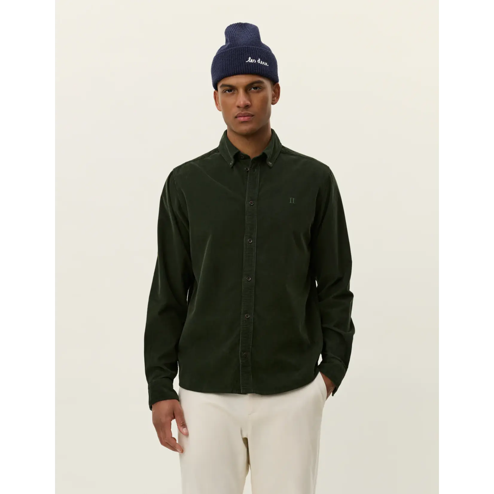 Les Deux Les Deux - Konrad Pinwale Corduroy Shirt - Duffel Bag